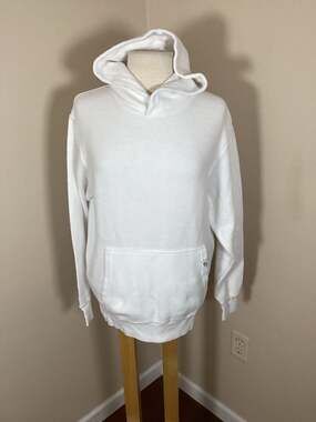 Outerknown Blanket Blend Hoodie White Size Small